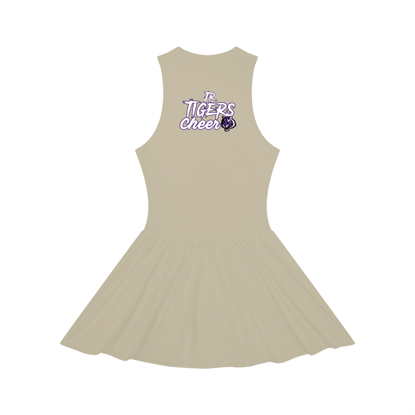 Women’s Ruched Sleeveless Full-Zip Dress