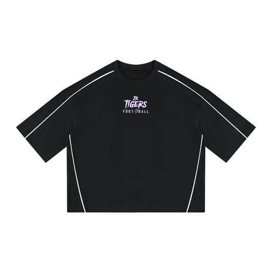 Unisex Heavyweight Boxy Piping T-Shirt
