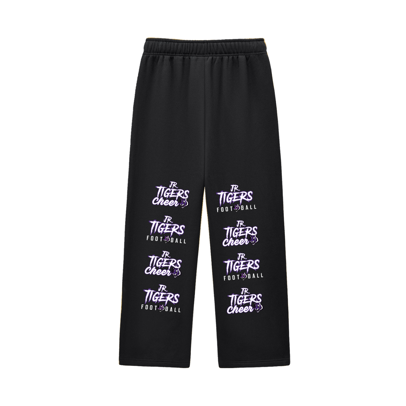 Contrast-Stitched Fleece Sweatpants