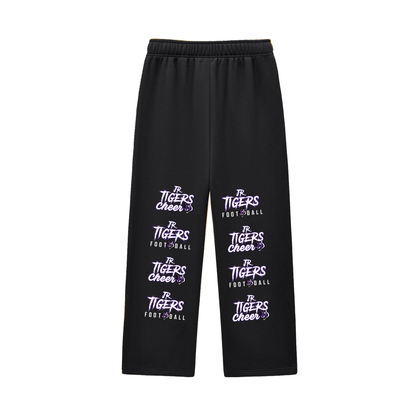 Contrast-Stitched Fleece Sweatpants