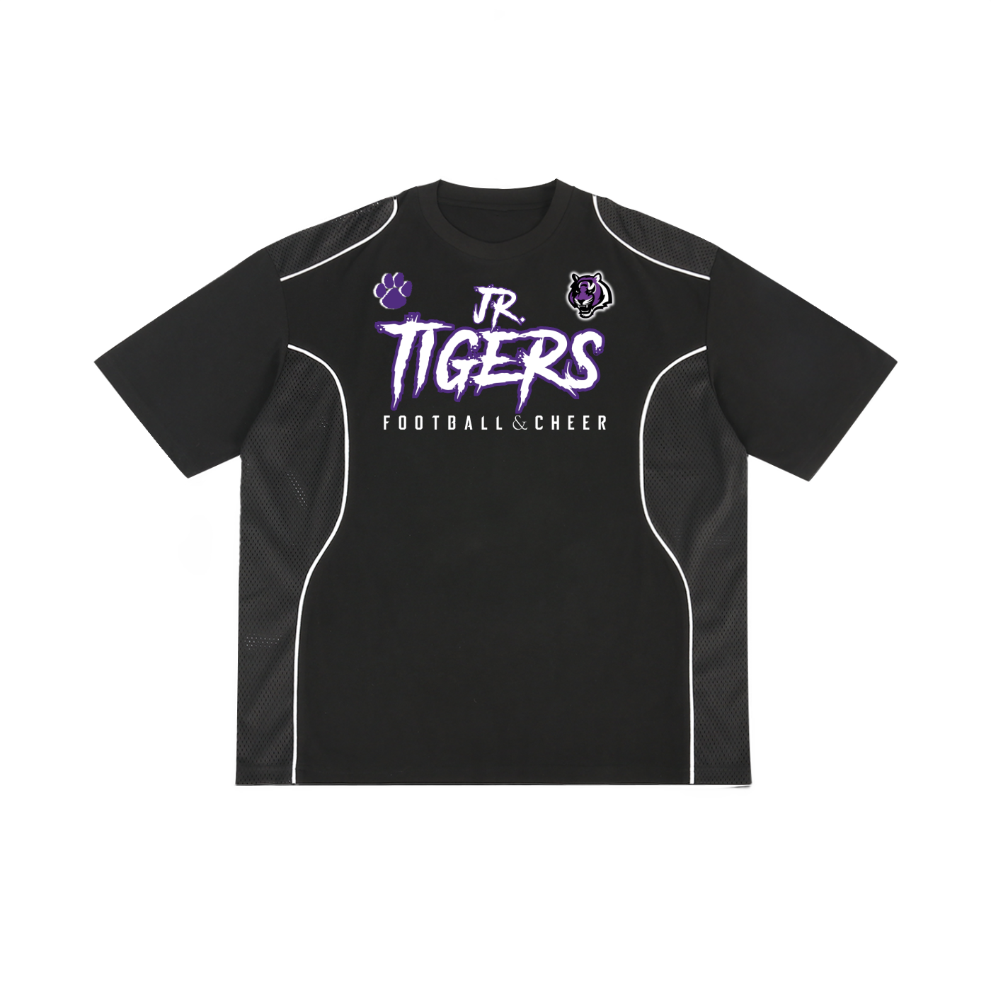 Contrast Piped Panel T-Shirt