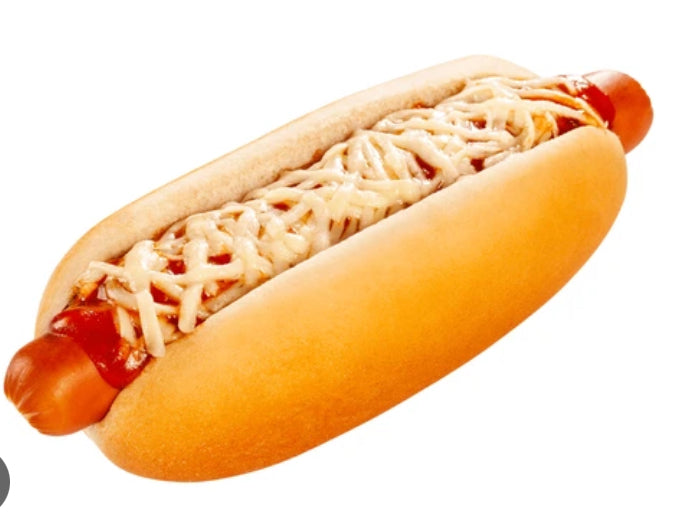 Hot dog w/ cheese